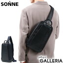 楽天ギャレリア Bag＆Luggage ANNEX【エントリー&楽天カード最大21倍】 ゾンネ ボディバッグ SONNE コンフォート COMFORT デイリーボディバッグ ショルダー ワンショルダーバッグ A5 革 牛革 本革 レザー 撥水 抗菌 縦型 斜めがけ タブレット メンズ レディース SOCF004