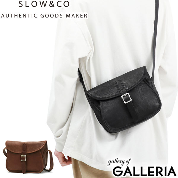 SLOW バッグ メンズ 【最大58倍 5/15限定】 ノベルティ付 スロウ ショルダーバッグ SLOW fino cartridge shoulder bag Msize ミニショルダーバッグ ミニショルダー バッグ 斜めがけ レザー 革 A5 小さめ 軽量 日本製 メンズ レディース 306S41K