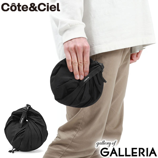 【最大49倍 5/15限定】 ノベルティ付 【日本正規品】 コートエシエル ポーチ Cote&Ciel AOOS S 小物入れ 小さめ 軽い 軽量 ファスナー 収納 ガジェットポーチ ブラック メンズ レディース 28983