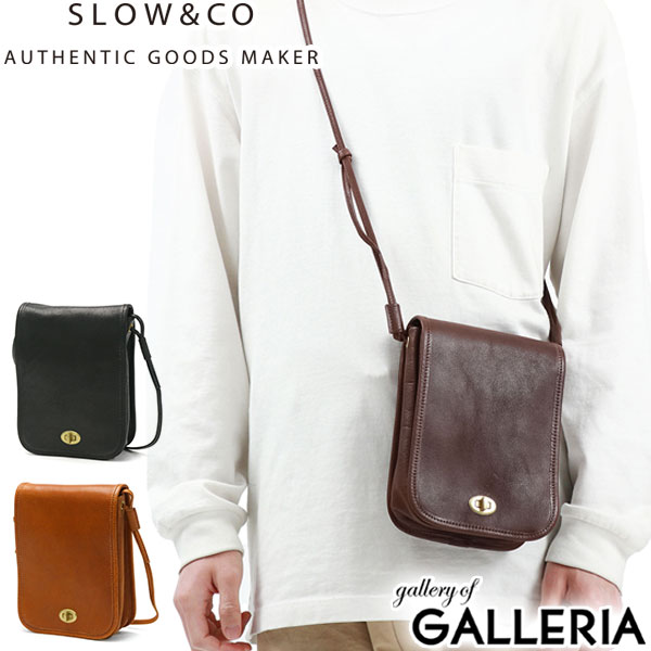 SLOW バッグ メンズ 【最大45倍｜30日0時～10時】 ノベルティ付 スロウ ショルダーバッグ SLOW bono ボーノ flap vertical shoulder bag バッグ ミニショルダー ミニショルダーバッグ 斜めがけ 軽量 革 小さめ 日本製 メンズ レディース 49S302KSA