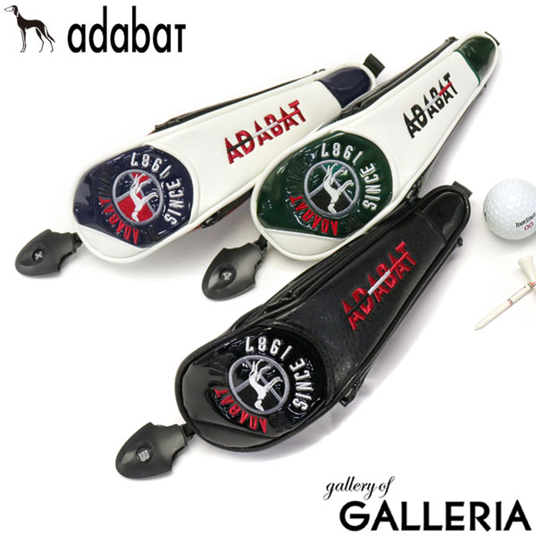  アダバット ヘッドカバー adabat GOLF ゴルフ ユーティリティカバー クラブカバー 合皮 マグネット 番手 タグ 番号札 ゴルフ用品 小物 メンズ レディース ABU425