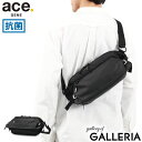 ACEGENE 【最大39倍 5/5限定】【正規品5年保証】 エースジーン ボディバッグ ace.GENE クロスリングV CROSSLING スリングバッグ ウエストポーチ ショルダー 斜めがけ 横型 合皮 撥水 A5 Sサイズ 抗ウイルス 抗菌 防臭 マチ拡張 タブレット収納 メンズ 68031