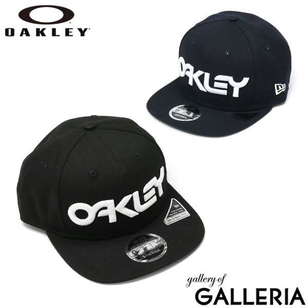 【最大36倍 5/20限定】 オークリー キャップ OAKLEY 帽子 Mark II Novelty Snap Back コラボ New Era ニューエラ 9FIFTY 6パネル スナップバック サイズ調整 通気性 吸汗速乾 涼しい 黒 ロゴ 刺繍 深め 春 夏 スポーツ メンズ レディース 911784