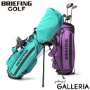  ノベルティ付  ブリーフィング ゴルフ キャディバッグ BRIEFING GOLF CRUISE COLLECTION CR-4 #03 ECO CANVAS CR 9.5型 4分割 47インチ 撥水 限定 メンズ レディース BRG231D82