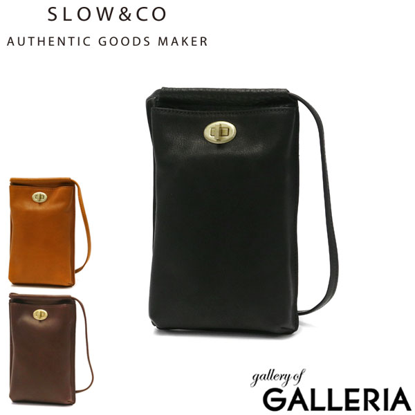 SLOW バッグ メンズ 【最大58倍 5/15限定】 ノベルティ付 スロウ ショルダーバッグ SLOW bono ボーノ twist mobile shoulder バッグ スマホショルダー モバイルショルダー 本革 ショルダーバッグ 斜めがけ 栃木レザー 革 日本製 メンズ レディース 858S05L