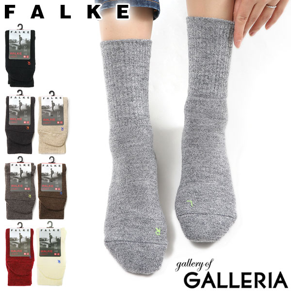 FALKE/ファルケ/WALKIE LIGHT SOCKS/靴下/くつ下/ソックス/くつした/リブソックス/ミドル丈/ウール/ウール混/ナイロン/パイル/リブ/保温/防寒/あったか/暖かい/厚手/クルーソックス/クルー丈/無地/シンプル/カジュアル/おしゃれ/かわいい/秋/冬/秋冬/冬/アウトドア/ウォーキング/トレッキング/タウンユース/デイリー/人間工学/ブランド/メンズ/レディースちょうどいい厚みでシューズを選ばず活躍 FALKE定番の『WALKIE』を、タウンユースしやすくアップデートしたライトモデル「WALKIE LIGHT」。適度な厚みと合わせやすいミドル丈で、シューズを選ばずデイリーに活躍し、ウール混のため保温性があるのも嬉しいポイントです。内側は踵からつま先までパイル地を採用し、履き口の裏側は細かなリブ仕様にすることで、快適な履き心地を実現。ブランド独自の人間工学に基づいた左右非対称のデザインが特徴的で、足先に抜群のフィット感を生みだします。 STYLING 素材＜生地＞ウール66％、ナイロン34％ サイズ＜本体＞37-38：約 23〜24.5(cm)39-41：約 24.5〜25.5(cm)＜高さ＞37-38：約 21(cm)（最上部からかかと計測）39-41：約 23(cm)（最上部からかかと計測）※サイズは当店計測サイズとなります。　商品により、若干の個体差が生じます。 ＜購入前にご確認ください＞・衛生上の理由により、この商品のご返品・交換は不可とさせて頂きます。予めご了承の上、ご注文ください。・商品を使用する前に、タグ等に記載されている「取り扱い上の注意」「洗濯表示」を必ずご確認ください。・製造・入荷時期によりパッケージが異なります。お選びいただくことは出来ませんので、予めご了承ください。・水濡れ(雨・汗など)や日焼けによる色落ち、退色は避けられませんので、夏季、雨天でのご使用、また淡い色の服装に合わせる場合は十分にご注意ください。・極力実物に近い色味を再現しておりますが、モニター等の条件により画面上と実物では色味が異なって見える場合がございます。 もっと探す 靴下 アイテムリストから探す FALKE ファルケ ブランドリストから探す