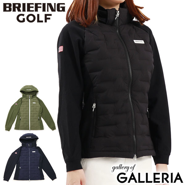 BRIEFING GOLF/BRIEFING/ブリーフィング/ブリーフィング ゴルフ/ブリーフィングゴルフ/ゴルフ/BRIEFINGGOLF/GOLF/URBAN COLLECTION/アーバンコレクション/WOMENS HYBRID DOWN PARKA/HYBRID DOWN PARKA/ハイブリッドダウンパーカ/ジャケット/トップス/ダウン/ダウンパーカー/ダウンジャケット/ショート/フード付き/ゴルフウェア/ウェア/Mサイズ/Lサイズ/M/L/ストレッチ/防寒/暖かい/保温/細身/軽量/軽い/スポーツウェア/スポーツ/スポーティー/秋/冬/秋冬/シンプル/ベーシック/おしゃれ/カジュアル/コーディネート/コーデ/ブランド/40代/30代/大人/女性/レディース/ウィメンズ メーカー希望小売価格はメーカー商品タグに基づいて掲載していますハイブリッドな機能がパフォーマンスを向上 スポーティかつエレガントで、ハイテクなマテリアルを採用した『URBAN COLLECTION』のダウンジャケット。都会的なゴルフスタイルを演出するスマートなシルエットにもこだわったダウンジャケットは、いつものラウンドスタイルに合わせるだけで、都会的なコーディネートが完成。スイングの動きに配慮した切り替えデザインを採用し、ラウンドの防寒アイテムに最適な1着です。 素材 ナイロン86％、ポリウレタン14％＜別布＞ナイロン69％、ポリエステル21％、ポリウレタン10％＜中綿＞ダウン90％、フェザー10％ サイズSサイズ着丈 約 58｜身幅 約 48｜裄丈 約 78(cm)Mサイズ着丈 約 60｜身幅 約 50｜裄丈 約 80(cm)※サイズは当店計測サイズとなります。　商品により、若干の個体差が生じます。※当店のサイズ計測方法はこちら 生産国中国 カラーBLACK(010)、ARMYGREEN(069)、NAVY(076) ＜購入前にご確認ください＞・商品を使用する前に、タグ等に記載されている「取り扱い上の注意」「洗濯表示」を必ずご確認ください。・水濡れ(雨・汗など)や日焼けによる色落ち、退色は避けられませんので、夏季、雨天でのご使用、また淡い色の服装に合わせる場合は十分にご注意ください。・極力実物に近い色味を再現しておりますが、モニター等の条件により画面上と実物では色味が異なって見える場合がございます。 もっと探す ゴルフウェア ウィメンズ アイテムリストから探す BRIEFING GOLF ブランドリストから探す