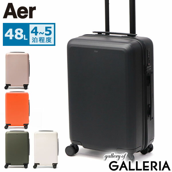 楽天ギャレリア Bag＆Luggage ANNEX【エントリー&楽天カード最大12倍】 ノベルティ付 エアー スーツケース Sサイズ メンズ Aer キャリーケース ポリカーボネート 48L 4泊 5泊 TSロック 軽量 静音キャスター ストッパー ラゲッジタグ付き トラベル ビジネス おしゃれ 4輪 Carry-On