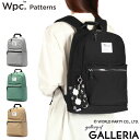 【最大56倍 7/10限定】 Wpc. Patterns リュック レディース 小さめ おしゃれ ダブリュピーシー パターンズ パソコン PC 通勤 可愛い 大...