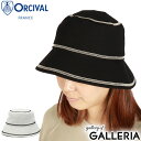 【最大53倍 26日2時迄】 オーシバル ハット バケットハット レディース ORCIVAL 帽子 バケハ ブランド 秋冬 春 秋 冬 コットン ウール ツバ おしゃれ カジュアル ステッチ シンプル 白 黒 日本製 オーチバル 女性 BUCKET HAT OR-H0335 WCT