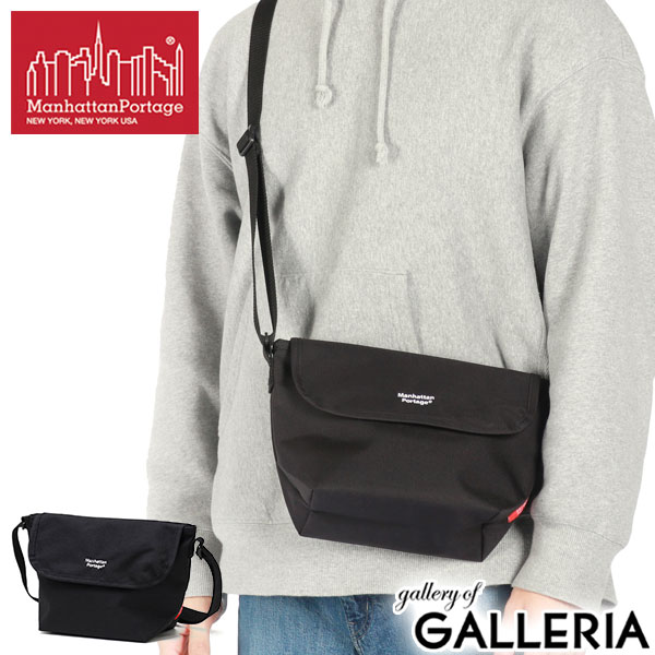 【最大41倍 11/30限定】 ノベルティ付 【日本正規品】 マンハッタンポーテージ ショルダーバッグ メンズ レディース 斜めがけバッグ Manhattan Portage メッセンジャーバッグ 小さめ Nylon Messenger Bag Back Pocket W/ Divider Magnet MP1603BPDMGNT