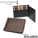【最大49倍 5/10限定】 マッキントッシュ ロンドン マネークリップ 財布 ブランド 革 本革 レディース MACKINTOSH LONDON 薄い 薄型 スリム コンパクト 軽量 軽い 札ばさみ 二つ折り 札入れ カード かわいい チェック HOUSE 札バサミ WMKL6060083(4)