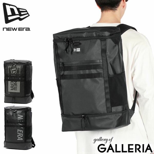 【最大53倍 26日2時迄】【正規取扱店】 NEW ERA リュック メンズ レディース 大容量 ニューエラ バッグ リュックサック カジュアル ブランド 通学 通勤 軽量 ボックス ブラック ブラック 46L B4 PC収納 15.6inch Box Pack Large ボックスパック ラージのサムネイル