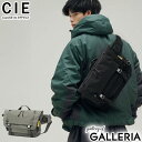 【最大53倍 8/7限定】 ノベルティ付 CIE ショルダーバッグ メンズ レディース ブランド 斜めがけバッグ シー かっこいい 軽量 軽い 大人 メッセンジ...