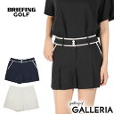 【最大44倍 26日2時迄】【セール30%OFF】 【日本正規品】 ブリーフィング ゴルフ ウエア レディース 女子 BRIEFING GOLF 夏 春夏 ショートパンツ ストレッチ かわいい URBAN ATHLETE WOMEN'S STRIPE PLEATED SHORT PANTS BRG251W51