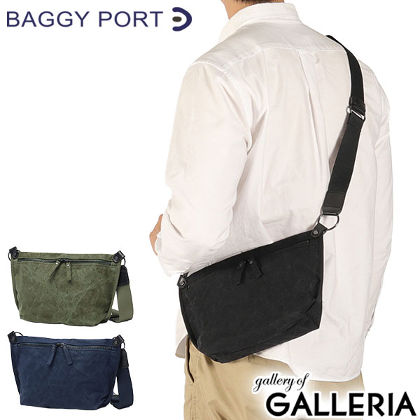 【最大51倍 27日2時迄】 ノベルティ付 バギーポート ショルダーバッグ メンズ レディース 小さめ BAGGY PORT 斜めがけ 大人 ブランド 帆布 日本製 ファスナー ミニショルダー A5 タイガー帆布 TIGER CANVAS ミニショルダーバッグ GRN-880