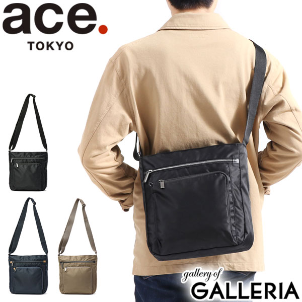  エース ショルダーバッグ ace. バスティーク2 Bastique2 バッグ ace.TOKYO エーストーキョー 斜めがけバッグ 小さめ ナイロン メンズ レディース 軽量 縦型 8L B5 62565