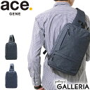 ショルダーバッグ 【最大39倍 4/30限定】【セール30%OFF】 ノベルティ付 エースジーン ボディバッグ ace.GENE ワンショルダー ホバーライト HOVERLITE ワンショルダーバッグ 軽量 タテ型 メンズ レディース 59002