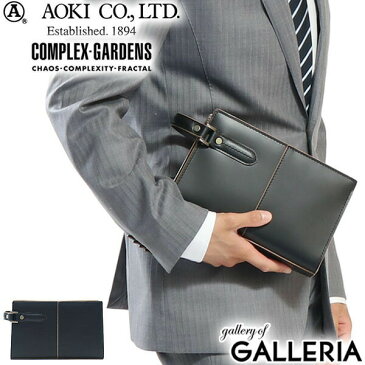 無料ラッピング 青木鞄 セカンドバッグ コンプレックスガーデンズ COMPLEX GARDENS 枯淡 クラッチバッグ 本革 レザー 黒 ビジネス 持ち手 メンズ 3679
