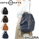 【最大39倍 4/30限定】 アーツアンドクラフツ 巾着バッグ ARTS CRAFTS バッグ PUNCHING DRAW STRINGS POUCH XL ショルダーバッグ ポーチ PUNCHING HORSE LEATHER 19SS LIMITED 革 レザー アーツ＆クラフツ メンズ レディース