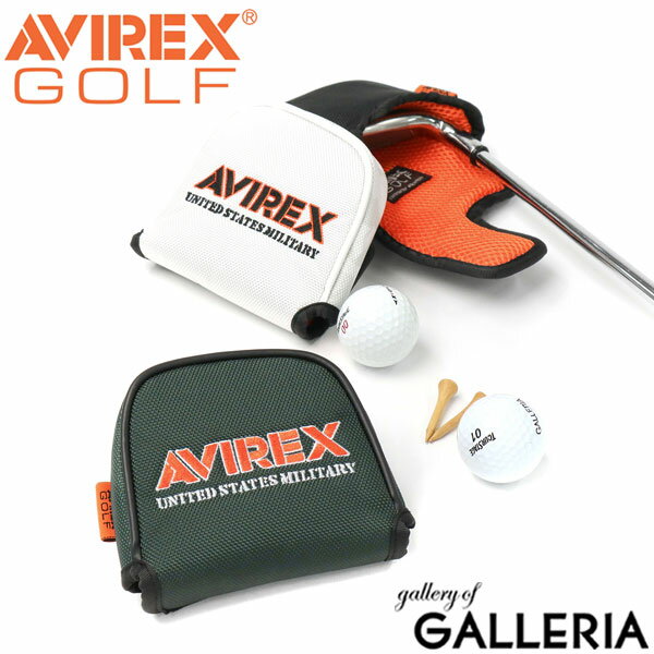 【エントリー＆楽天カード最大21倍】 アヴィレックスゴルフ パターカバー AVIREX GOLF パター カバー マレットタイプ ヘッドカバー ゴルフ用品 マグネット 小物 メンズ レディース AVXBA1-11PM