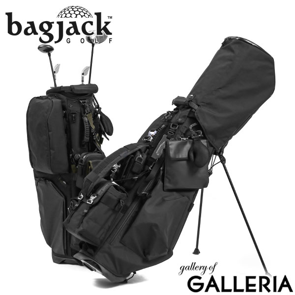 【エントリー&楽天カード最大26倍 7/20限定】 バッグジャックゴルフ キャディバッグ bagjack GOLF BJG Stand Bag/Tech Line - Cobra ゴルフバッグ スタンド 9.5型 46インチ 5分割 ショルダー フードカバー シューズケース 多機能 メンズ レディース BGB-L01