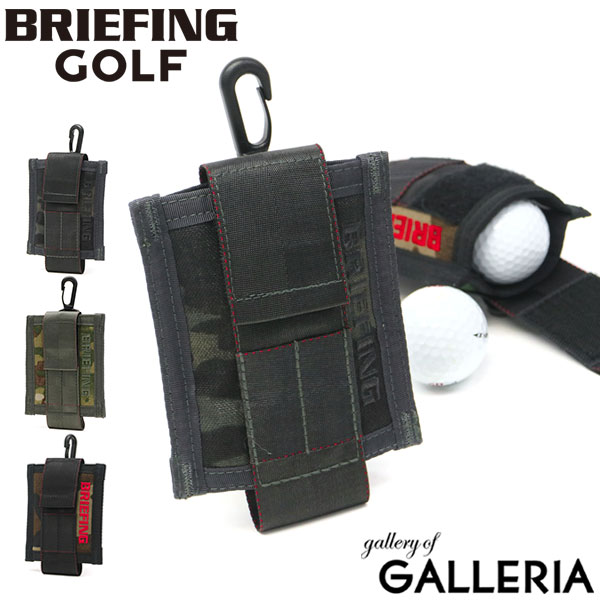 【最大47倍 5/25限定】【日本正規品】 ブリーフィング ゴルフ ボールホルダー BRIEFING GOLF NEW BALL HOLDER ボールポーチ ボールケース ゴルフボールケース ナイロン 迷彩 メンズ レディース BRG191G23 ウッドランドカモ