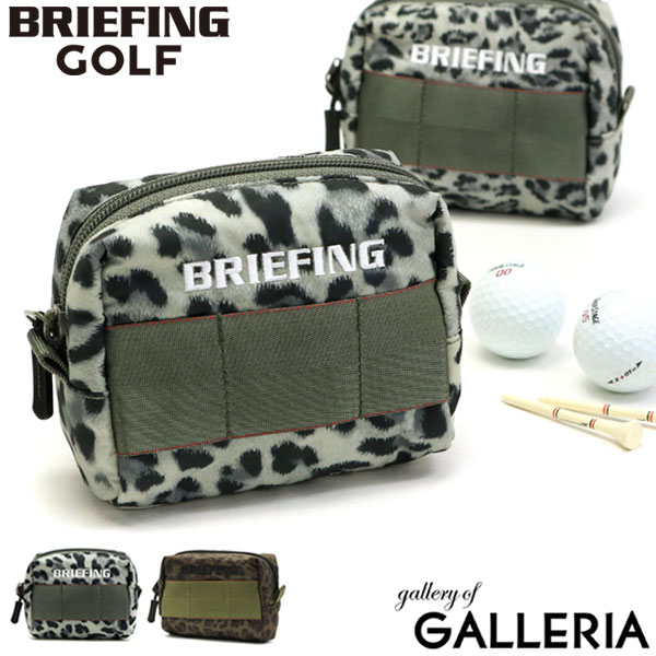 【最大49倍 5/15限定】【日本正規品】 ブリーフィング ゴルフ ポーチ BRIEFING GOLF ミニポーチ MK POUCH LEOPARD S 小物入れ コンパクト ミニ 撥水 ゴルフ用品 スポーツ レオパード柄 ヒョウ柄 メンズ レディース BRG201G36