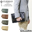 【最大45倍 7/20限定】 クレドラン CLEDRAN バッグ DETOU クラッチバッグ メンズ レディース レザー セカンドバッグ 本革 CLM-1014