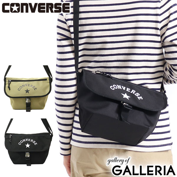 楽天ギャレリア Bag＆Luggage ANNEX【エントリー&楽天カード最大12倍】 コンバース ショルダーバッグ CONVERSE バッグ LOGO PRINT FLAP BAG ミニショルダーバッグ レディース 斜めがけ カジュアル 14561700