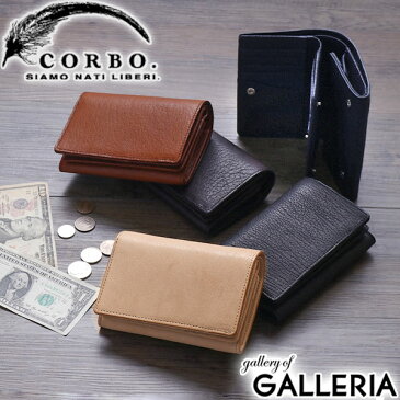 もれなく選べるWノベルティ | コルボ CORBO 財布 コルボ 二つ折り財布 GOAT ゴート メンズ 革 レザー corbo. 1LJ-1306