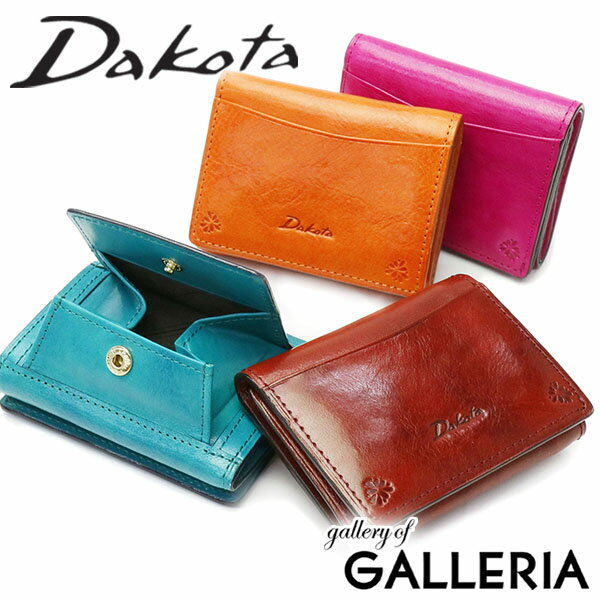 【エントリー&楽天カード最大21倍】 ダコタ限定革小物+選べるノベルティ ダコタ 財布 Dakota 三つ折り財布 バンビーナ ミニ財布 小さい レディース レザー 本革 0036121