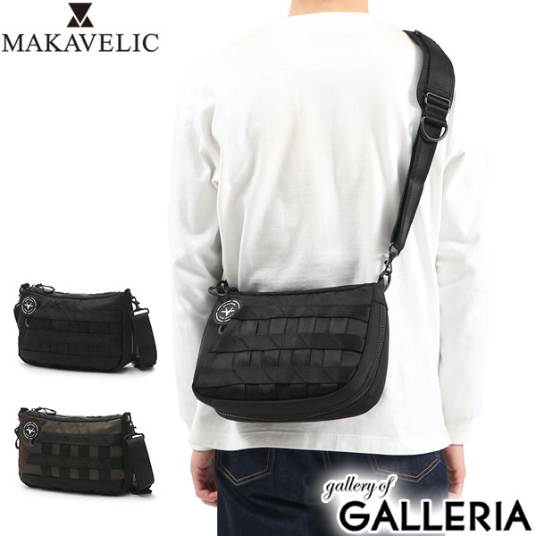 【最大58倍 5/15限定】 ノベルティ付 マキャベリック ショルダーバッグ MAKAVELIC X-DESIGN SHOULDER BAG ショルダーポーチ ミニショルダー ショルダー 斜めがけ USBポート 拡張 コンパクト メンズ レディース 3121-10504