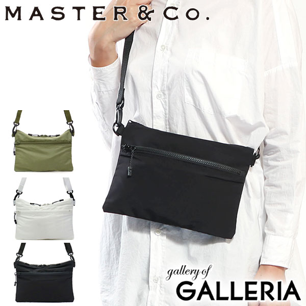 【最大58倍 5/15限定】 マスターアンドコー サコッシュ MASTER&Co. ショルダーバッグ 60/40 CLOTH 60/40クロス 斜めがけ ミニショルダー マスター＆コー メンズ レディース MC1004