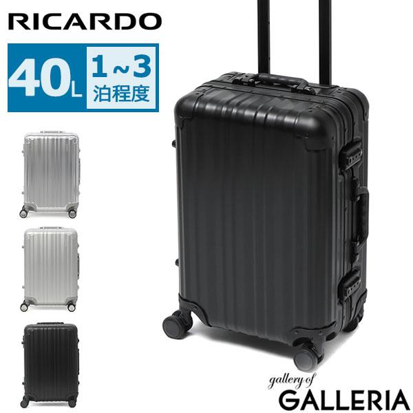 yő45{b300`10zyivۏ؁z RICARDO X[cP[X Jhro[qY L[P[X Aileron 20-inch Spinner Suitcase G 20C` Xsi[ X[cP[X 40L t[ A~ AIL-20-4WB