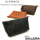 【エントリー&楽天カード最大21倍】 スロウ ポーチ SLOW rubono ルボーノ pouch Ssize 小物入れ ポーチ(S) 小さめ 本革 栃木レザー...
