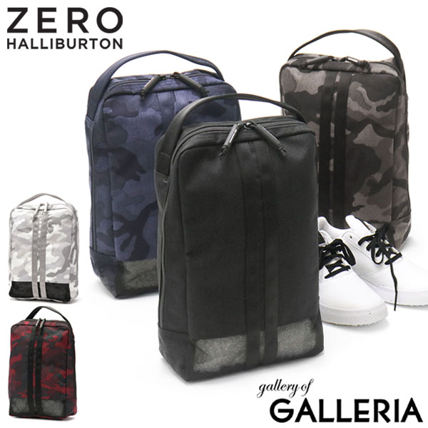 【正規品5年保証】 ゼロハリバートンゴルフ シューズケース ZERO HALLIBURTON GOLF Cordura Series Shoes Case ZHG-B1 シューズ収納 靴入れ 軽量 ハンドル付き ゴルフ 迷彩 メンズ レディース …