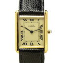 ★新春感謝祭 35万→27万★【USED】カルティエ - CARTIER - マスト タンク ルイ ローマン アイボリー クリーム 白 系 貴重 人気 美品 Y...