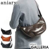 ノベルティ付 【正規取扱店】 アニアリ ショルダーバッグ aniary Antique Leather ...