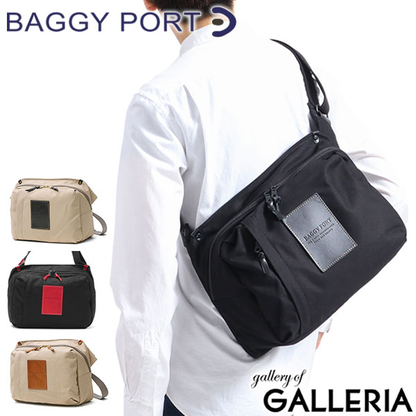 バギーポート バッグ メンズ 【最大41倍 5/20限定】 ノベルティ付 バギーポート ショルダーバッグ BAGGY PORT 斜めがけ バッグ A4 軽量 BLACK ボディバッグ メッセンジャーバッグ 帆布 10号 PC収納 日本製 おしゃれ ブランド メンズ レディース YNM-416N