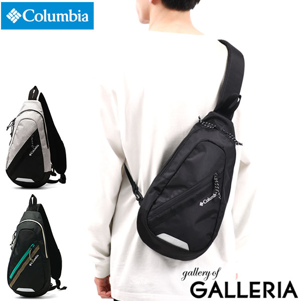  コロンビア ボディーバッグ Columbia Nonesuch Stream Body Bag ワンショルダー カジュアル 縦型 斜めがけ A5 撥水 軽量 アウトドア リフレクター メンズ レディース PU8633