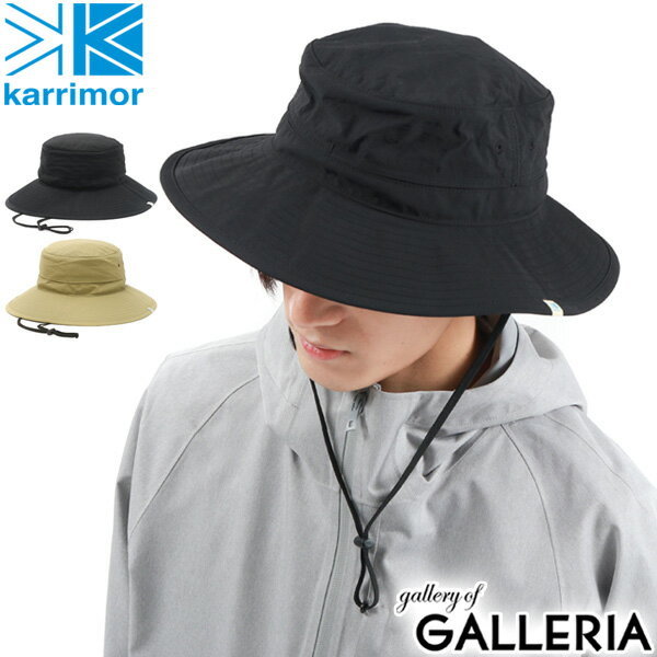  カリマー ハット Karrimor ventilation classic ST ベンチレーションクラシックST 帽子 ナイロン 撥水 紐付 サイズ調節 通気性 UVカット 消臭 アウトドア キャンプ フェス メンズ レディース 100773