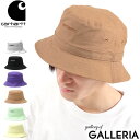 【最大39倍 4/20限定】【日本正規品】 カーハート ハット Carhartt WIP SCRIPT BUCKET HAT スクリプトバケットハット 帽子 コットン おしゃれ ブランド ロゴ 刺繍 メンズ レディース I029937