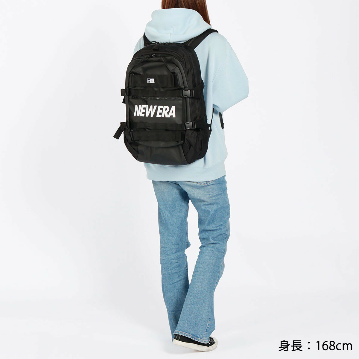 【正規取扱店】 ニューエラ リュック メンズ レディース 大容量 通学 黒 ブラック ...