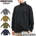 【セール20%OFF】【日本正規品】 ブリーフィング ゴルフ ウェア BRIEFING GOLF MENS 3D LOGO HALF ZIP 長袖 ハーフジップ ハイネック トップス トレーナー ストレッチ ゴルフウェア スポーツ メンズ BBG223M06 その1