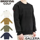 【セール20%OFF】【日本正規品】 ブリーフィング ゴルフ ウェア BRIEFING GOLF MENS WR CREW NECK KNIT クルーネックニット セーター ニット トップス 撥水 静電気防止 長袖 秋 冬 ゴルフウェア メンズ BRG223M22 その1