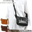 SLOW バッグ メンズ 【最大49倍 4/25限定】 ノベルティ付 スロウ ショルダーバッグ SLOW herbie latch shoulder bag ミニショルダー ショルダー レザー 本革 コンパクト 小さい ミニ 軽量 日本製 メンズ レディース 49S298K