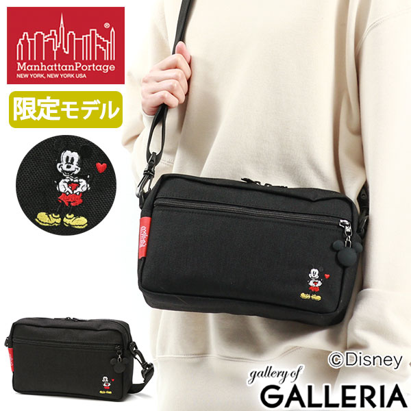 【最大36倍 5/20限定】【日本正規品】 マンハッタンポーテージ ミッキー ショルダーバッグ Jogger Bag / Mickey Mouse 2022 ショルダー 小さめ A5 斜めがけ 軽量 大人 限定 MP1404LMIC22