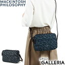 【土日限定 最大41倍】 ノベルティ付 マッキントッシュ フィロソフィー ショルダーバッグ MACKINTOSH PHILOSOPHY アイラ スノードロップ バッグ 斜めがけ 軽量 小さめ 2層 旅行 レディース 67381