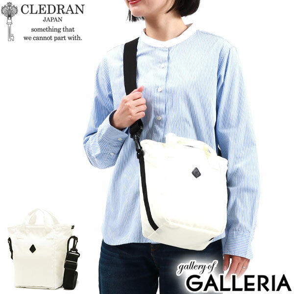 【最大36倍 5/20限定】 ノベルティ付 クレドラン トートバッグ CLEDRAN POID ZIP 2WAY SHOULDER ショルダー バッグ トート 斜めがけ A5 小さめ ファスナー ナイロン 日本製 レディース CL-3486